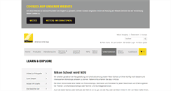 Desktop Screenshot of nikonschool.at